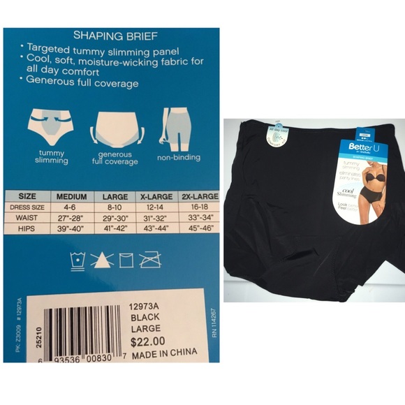 2pk Shaper Panty Slimmimg Shaping Briefs Panties - Picture 2 of 4